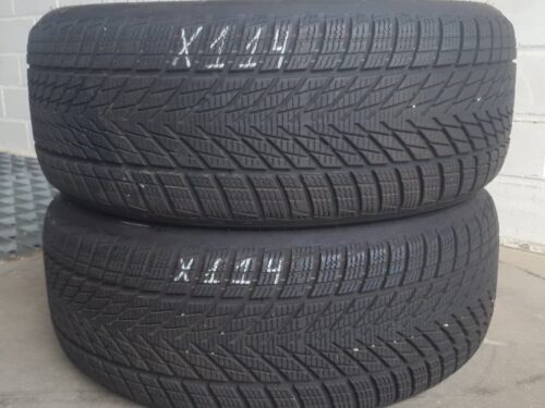 357683844871-1 2x Winterreifen Goodyear UltraGrip 225/45 R18 95V Dot3724 5-6mm X114 – Bild 1