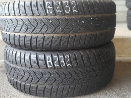 357683855682-1 2x Winterreifen Pirelli Sottozero 3 (RSC) 225/45 R18 95H Dot 21-20 5-6mm B232 – Bild 1