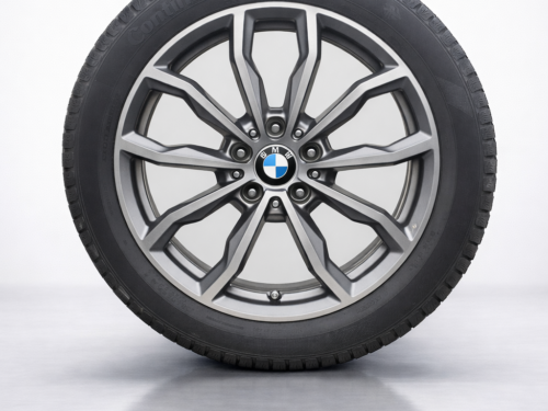 357683855690-1 4x Winterkompletträder BMW X1 F48, X2 F39, 18 Zoll, Continental Reifen – Bild 1