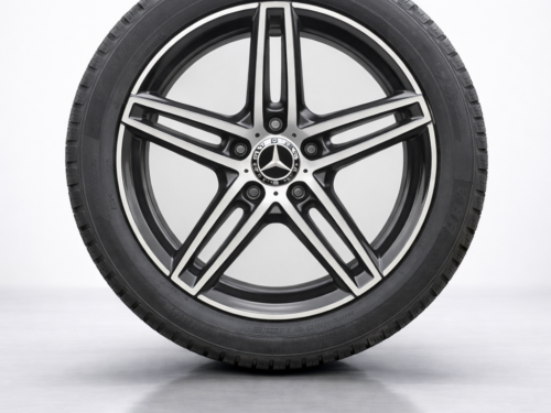 357683855718-1 4x Kompletträder Mercedes Benz, A1774010700, A/B-Klasse, CLA, 18 Zoll, Kumho – Bild 1