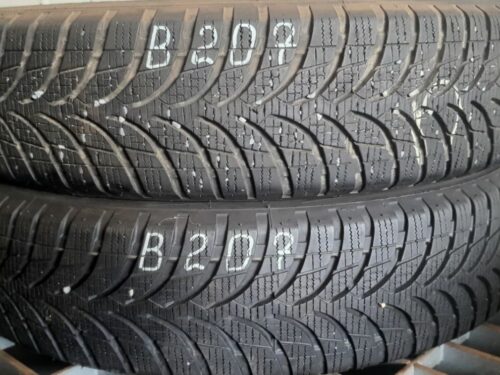 357683855721-1 2x Winterreifen Bridgestone Blizzak LM500 155/70 R19 88Q Dot 1x24 1x21 6mm B207 – Bild 1