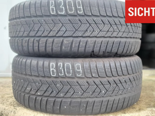 357683855746-2 2x Winterreifen Pirelli Sottozero 3 (RSC) 225/45 R18 95H Dot2323 6,5mm B309 – Bild 1