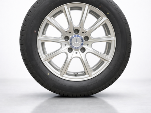 357683855772-2 4x Sommerkompletträder Original Mercedes-Benz 16 Zoll (MIL) C-Klasse A2054012400 – Bild 1