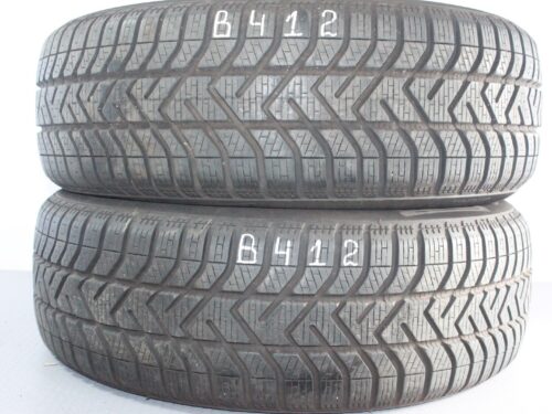 357799609522-3 2x Pirell Snowcontrol Serie 3 Winter 210 195/60 R16 89H Dot3020 7-7,5mm B412 – Bild 1
