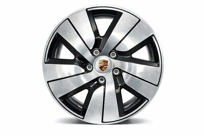 357826958485-1 4x Porsche Taycan Felgen 10Jx19" ET47 Original Taycan S Aero 9J1601025C – Bild 1