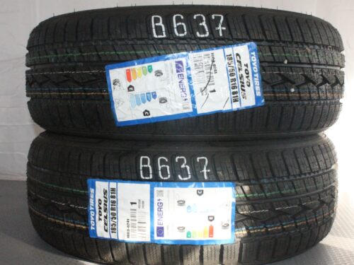 357999745558-1 2x Ganzjahresreifen Toyo Celsius 185/50 R16 81H Dot4322 Neu B637 – Bild 1