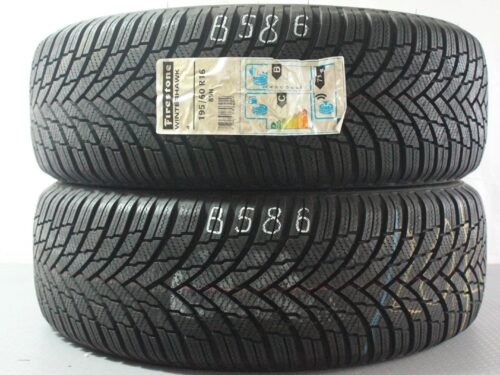 358157323101 2x Winterreifen Firestone WinterHawk 4 195/60 R16 89H Dot3620 B586 – Bild 1